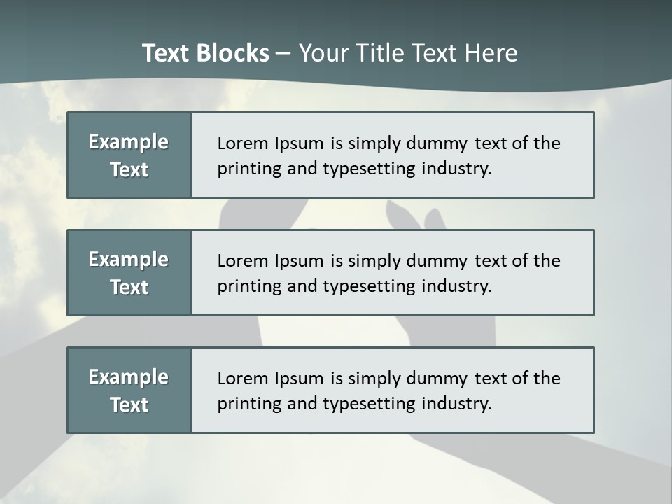 Background Shadow Shape PowerPoint Template