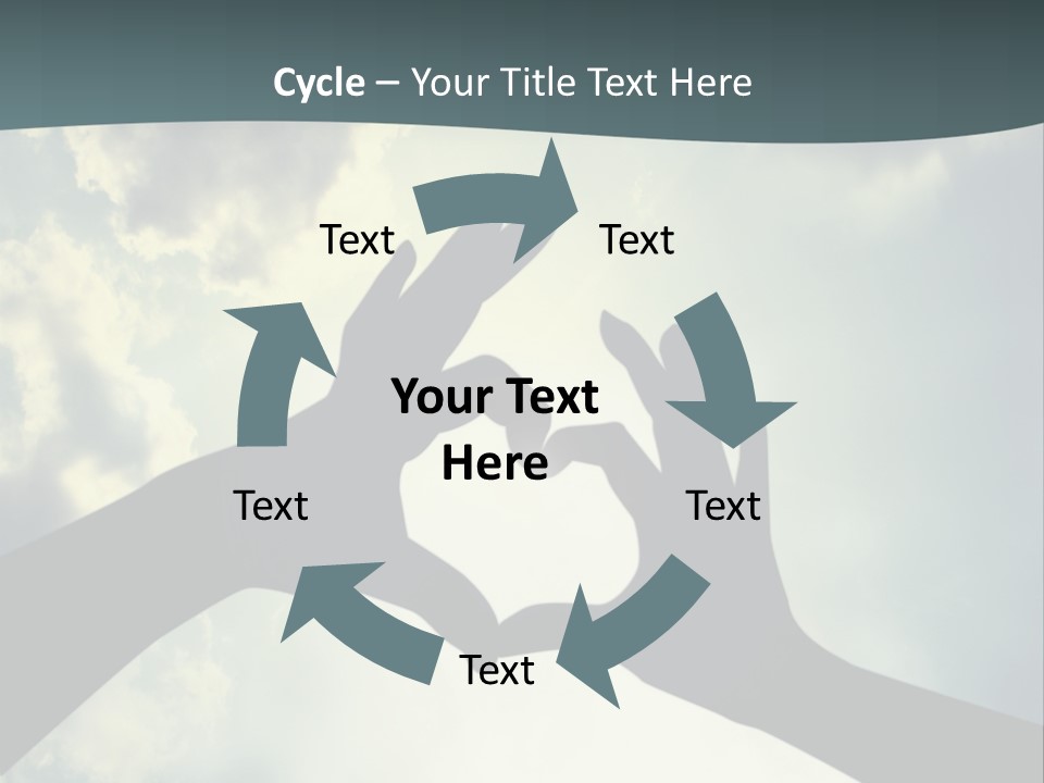 Background Shadow Shape PowerPoint Template