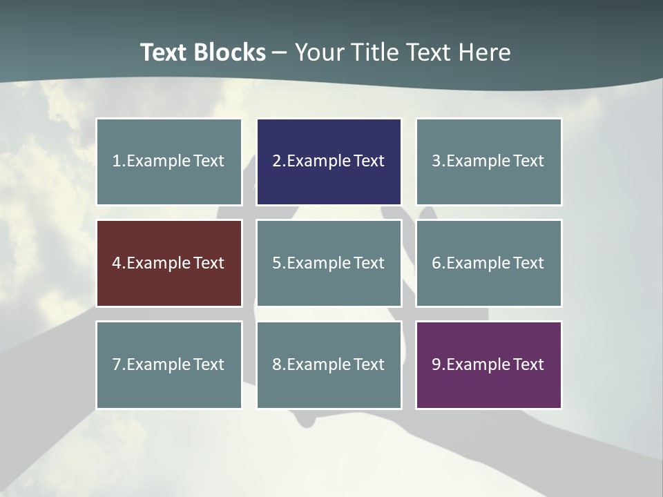 Background Shadow Shape PowerPoint Template
