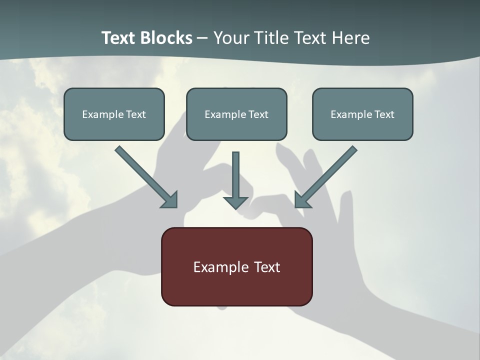 Background Shadow Shape PowerPoint Template
