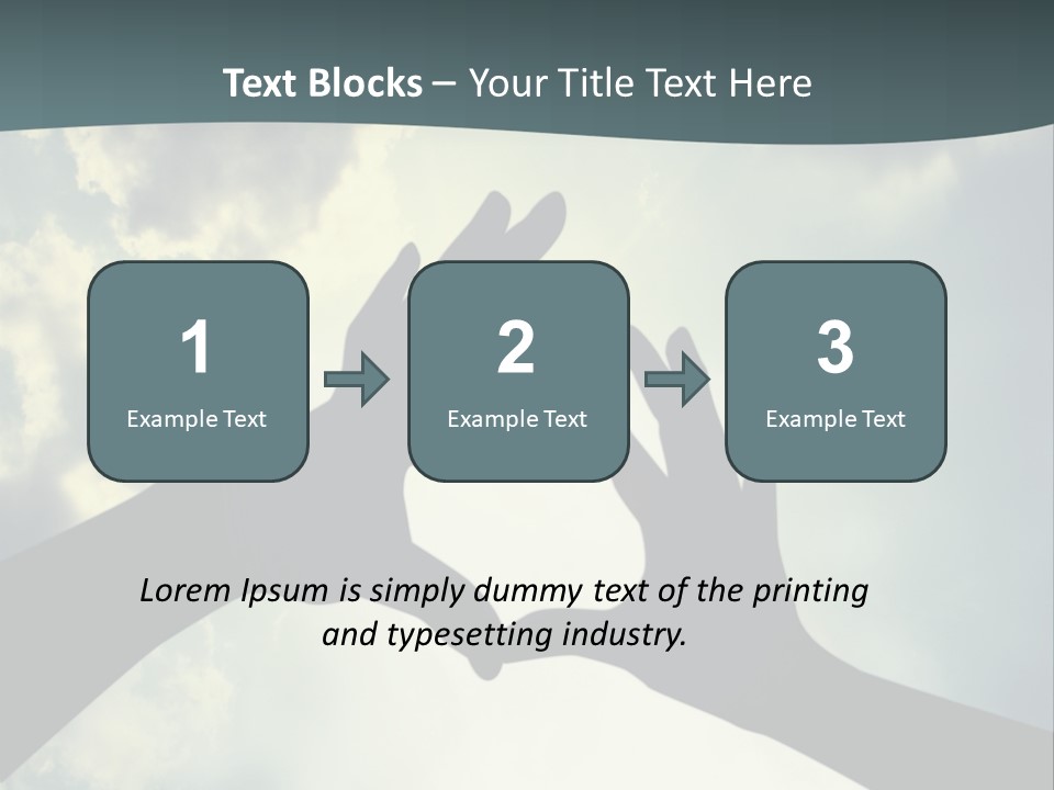 Background Shadow Shape PowerPoint Template
