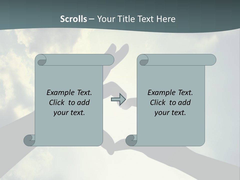 Background Shadow Shape PowerPoint Template