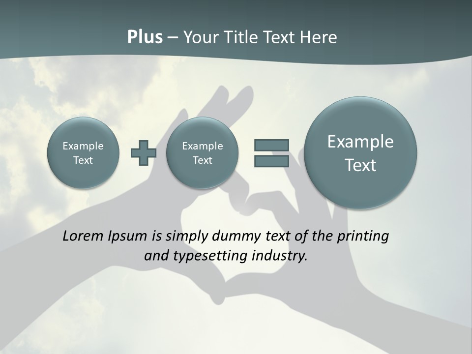 Background Shadow Shape PowerPoint Template