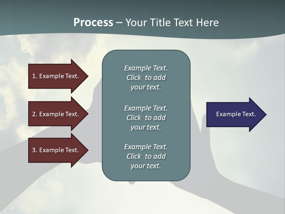 Background Shadow Shape PowerPoint Template