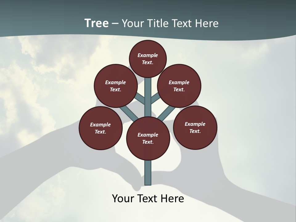 Background Shadow Shape PowerPoint Template