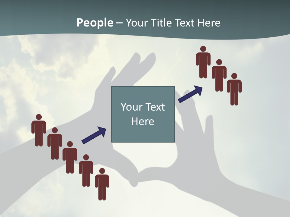 Background Shadow Shape PowerPoint Template