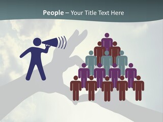 Background Shadow Shape PowerPoint Template