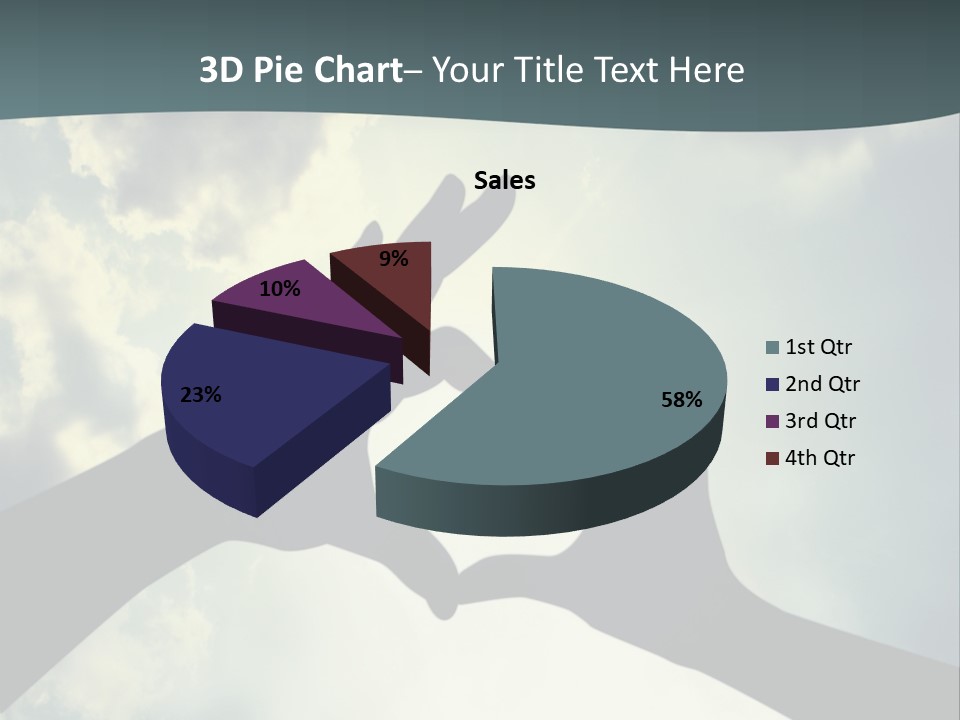 Background Shadow Shape PowerPoint Template