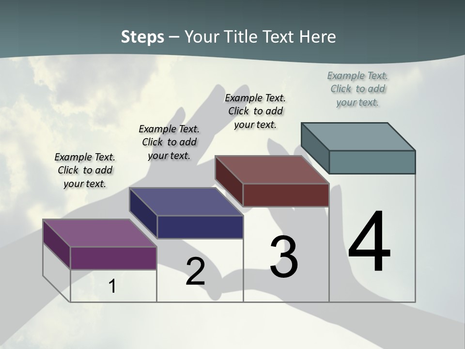 Background Shadow Shape PowerPoint Template
