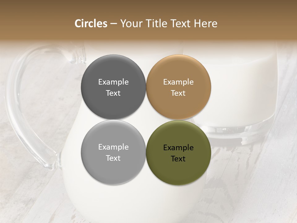 Dairy Nobody Milk PowerPoint Template