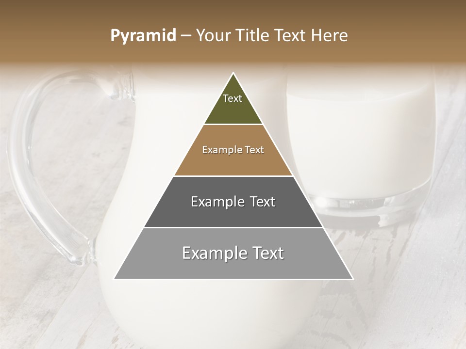 Dairy Nobody Milk PowerPoint Template