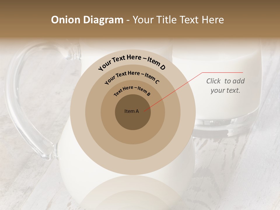 Dairy Nobody Milk PowerPoint Template