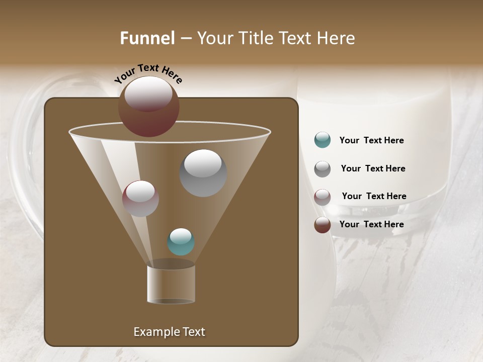 Dairy Nobody Milk PowerPoint Template