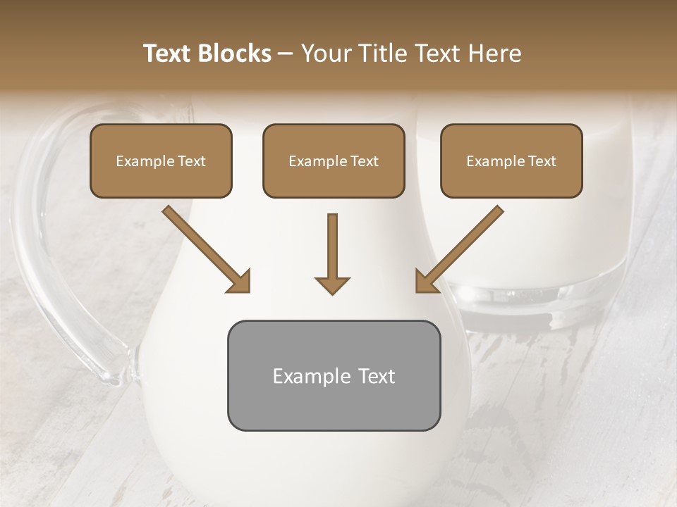 Dairy Nobody Milk PowerPoint Template