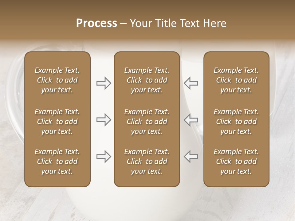Dairy Nobody Milk PowerPoint Template
