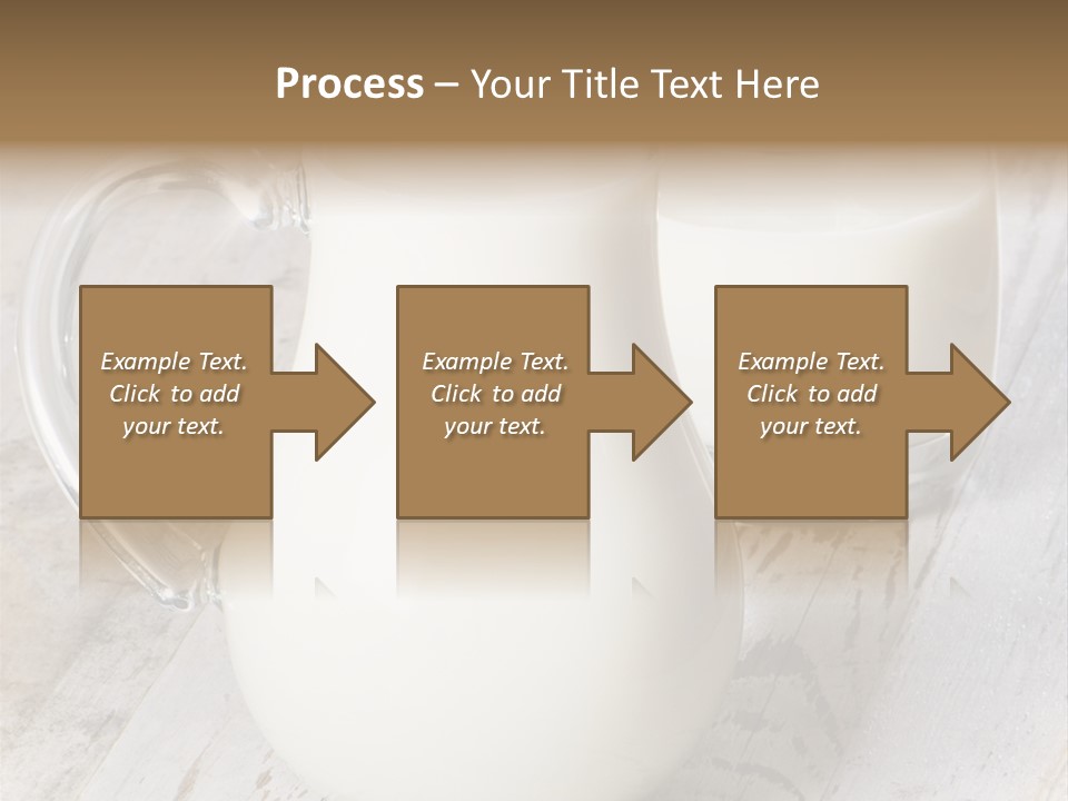 Dairy Nobody Milk PowerPoint Template