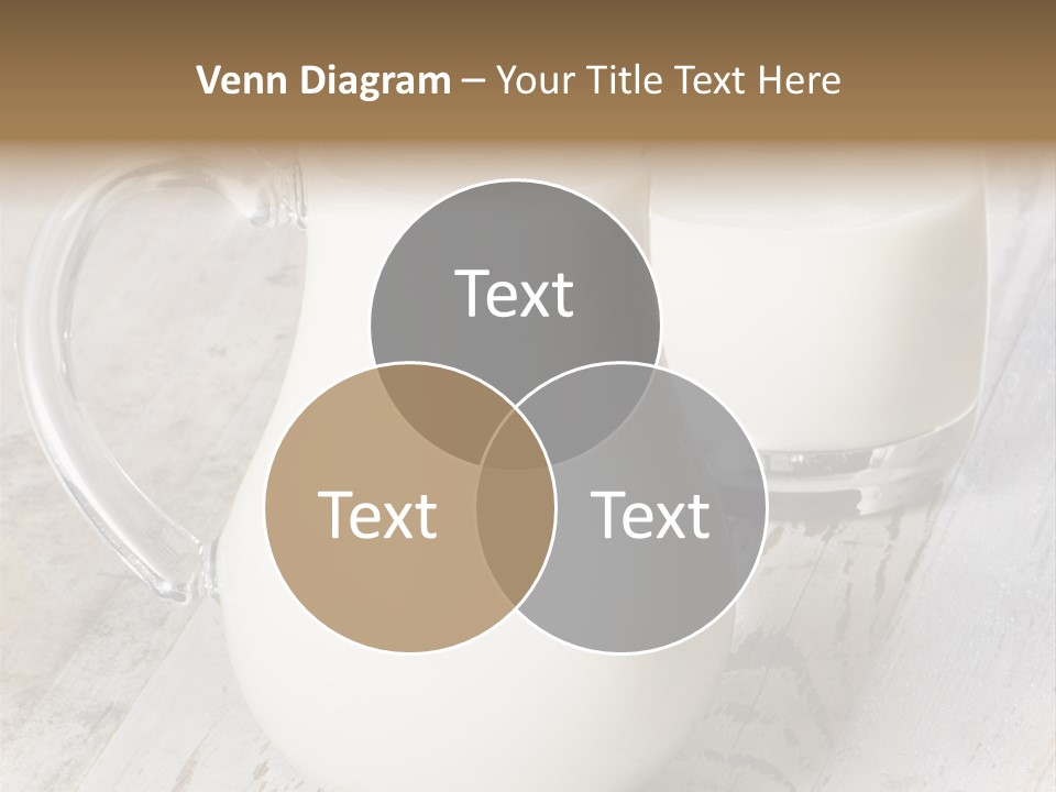 Dairy Nobody Milk PowerPoint Template