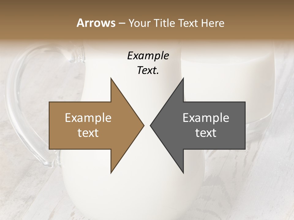 Dairy Nobody Milk PowerPoint Template