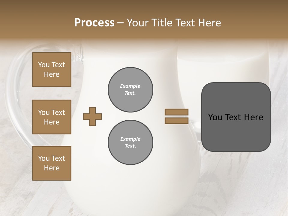 Dairy Nobody Milk PowerPoint Template
