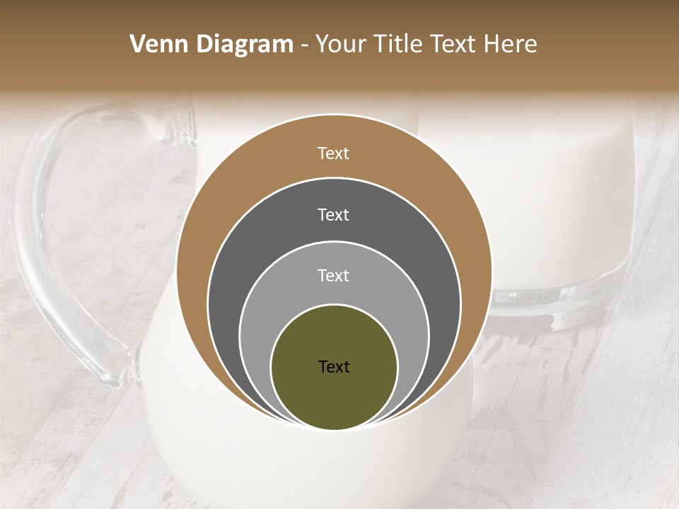 Dairy Nobody Milk PowerPoint Template