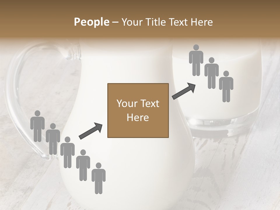 Dairy Nobody Milk PowerPoint Template