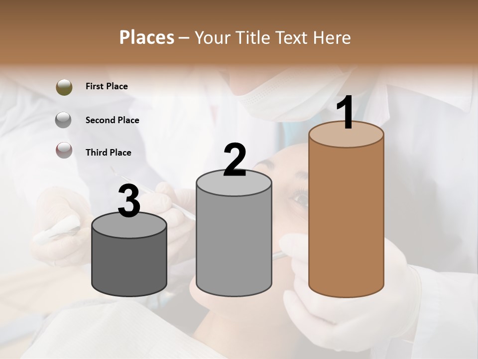 Happy Girl Woman PowerPoint Template