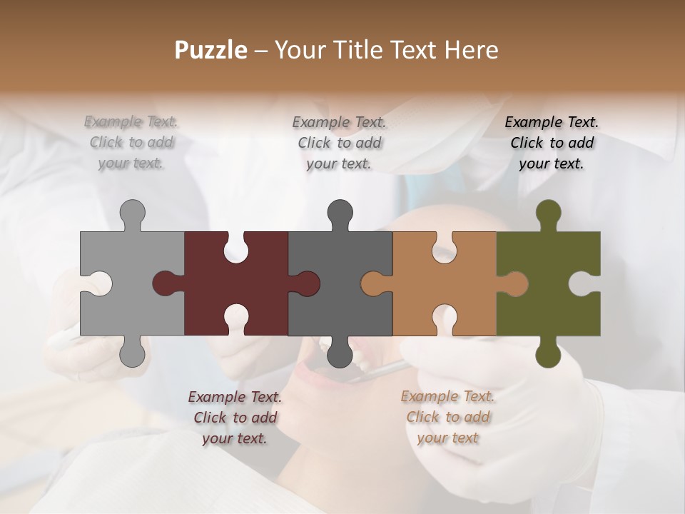 Happy Girl Woman PowerPoint Template