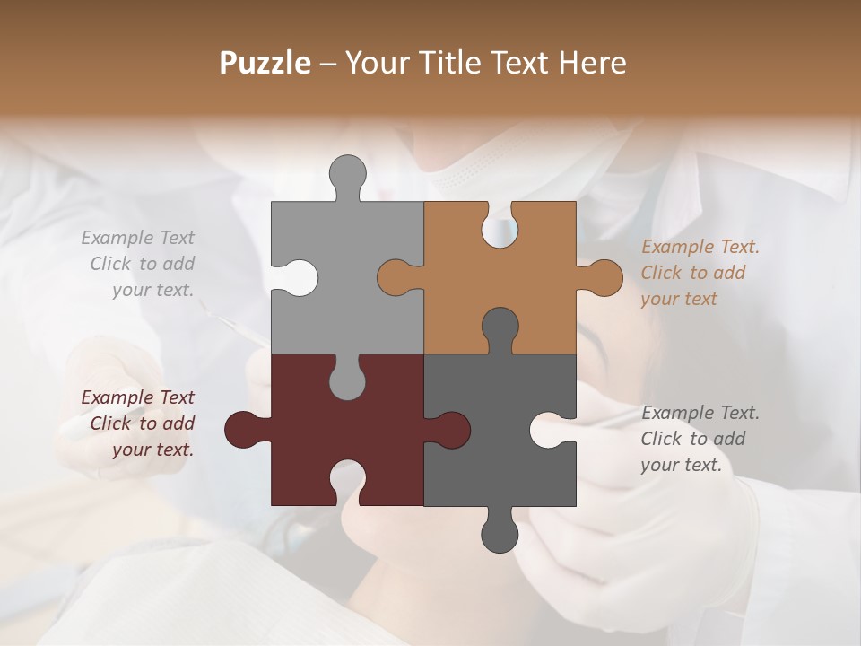 Happy Girl Woman PowerPoint Template