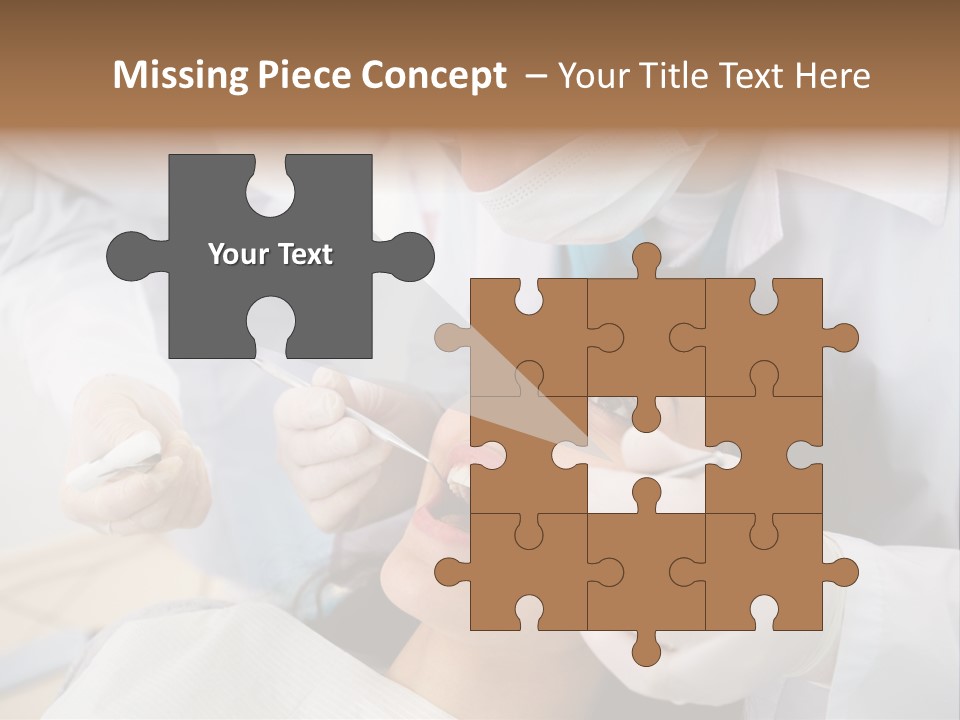 Happy Girl Woman PowerPoint Template