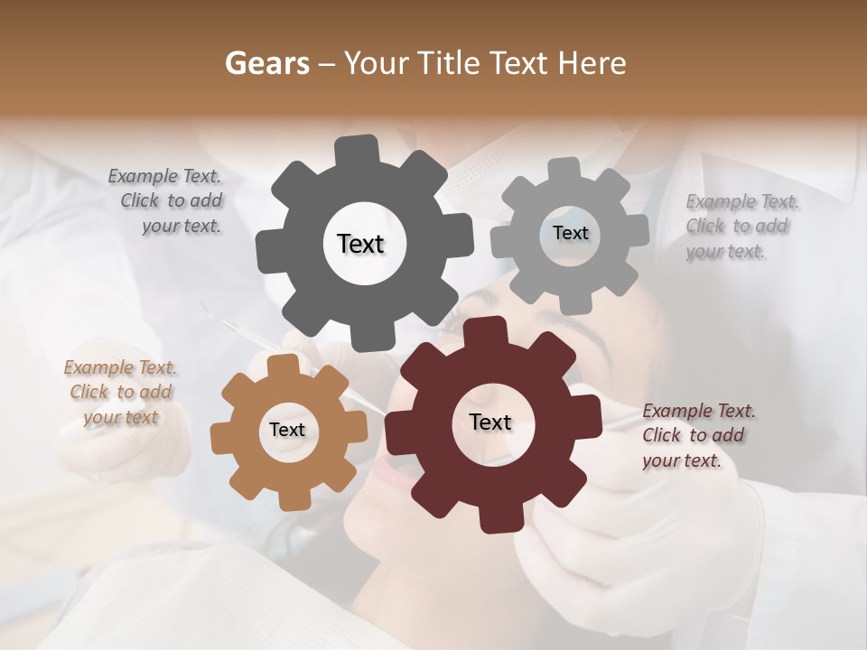 Happy Girl Woman PowerPoint Template