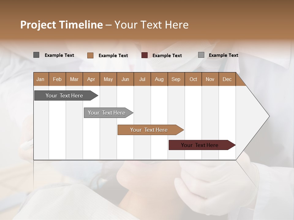 Happy Girl Woman PowerPoint Template