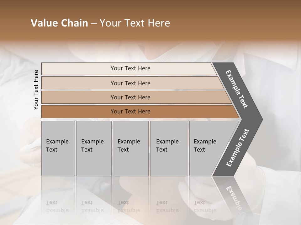 Happy Girl Woman PowerPoint Template