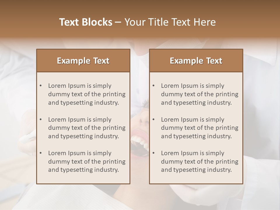 Happy Girl Woman PowerPoint Template