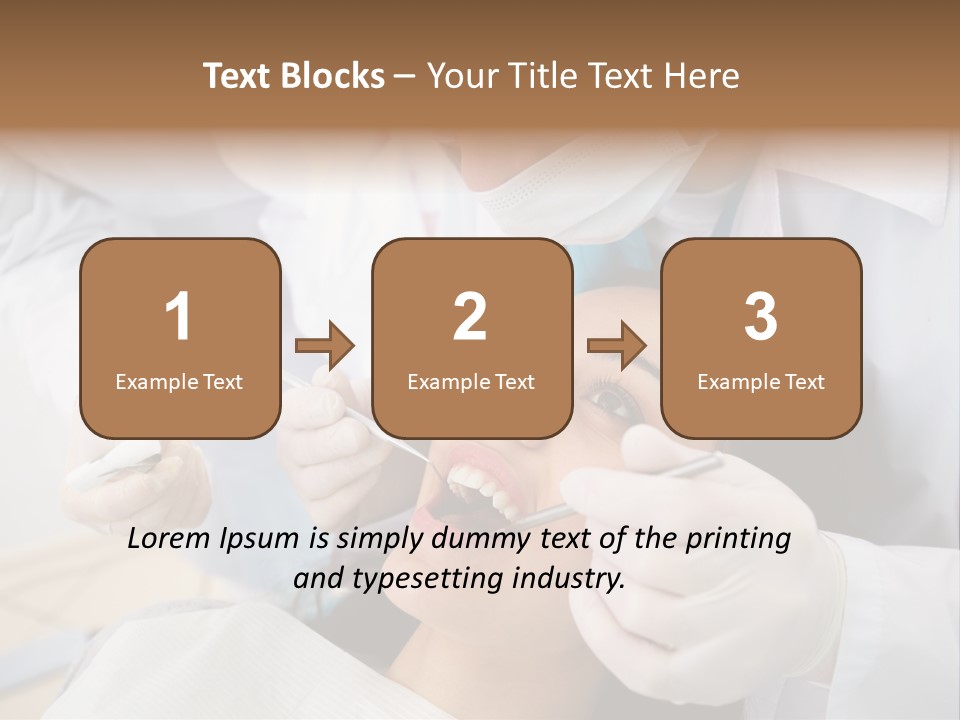 Happy Girl Woman PowerPoint Template