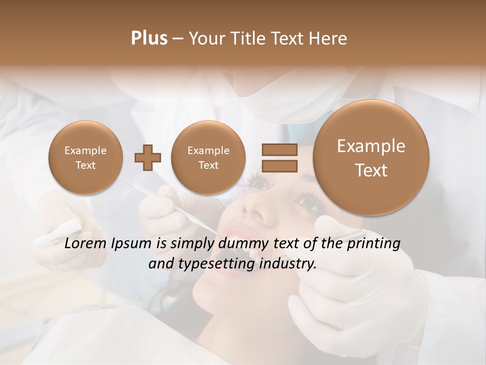 Happy Girl Woman PowerPoint Template