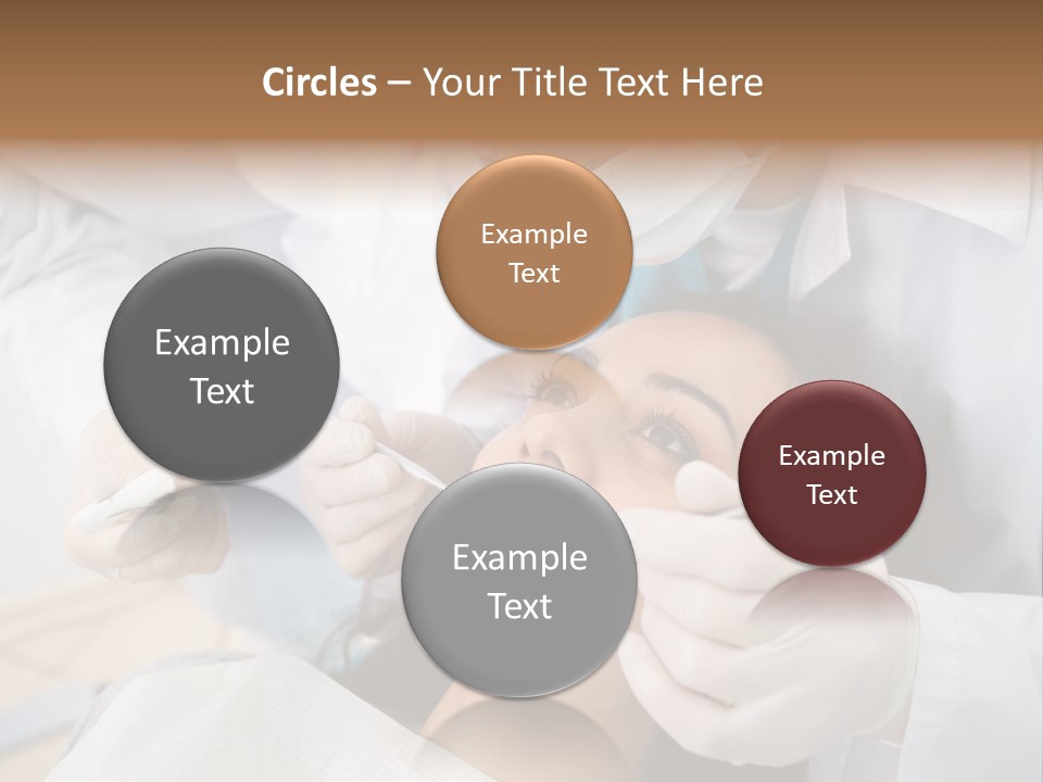 Happy Girl Woman PowerPoint Template