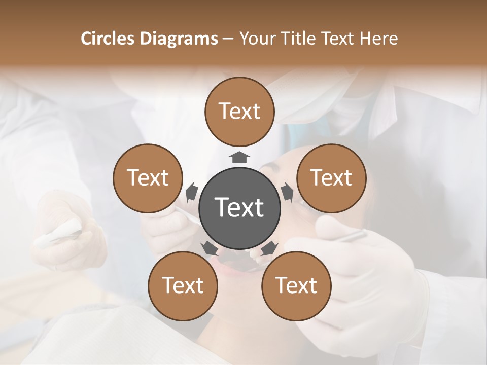 Happy Girl Woman PowerPoint Template