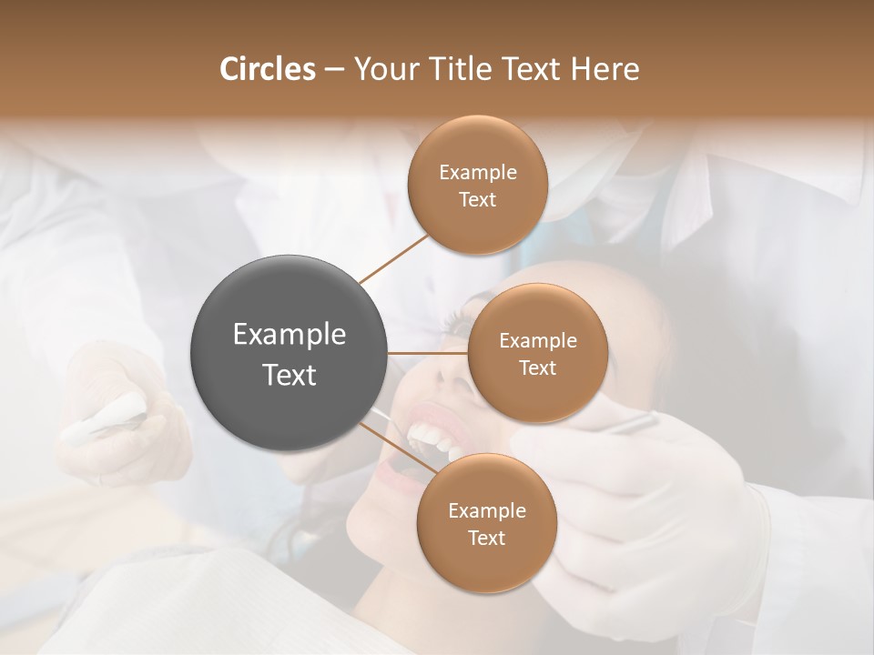 Happy Girl Woman PowerPoint Template