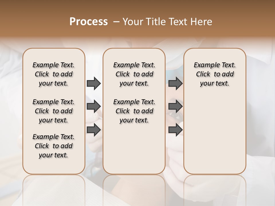 Happy Girl Woman PowerPoint Template