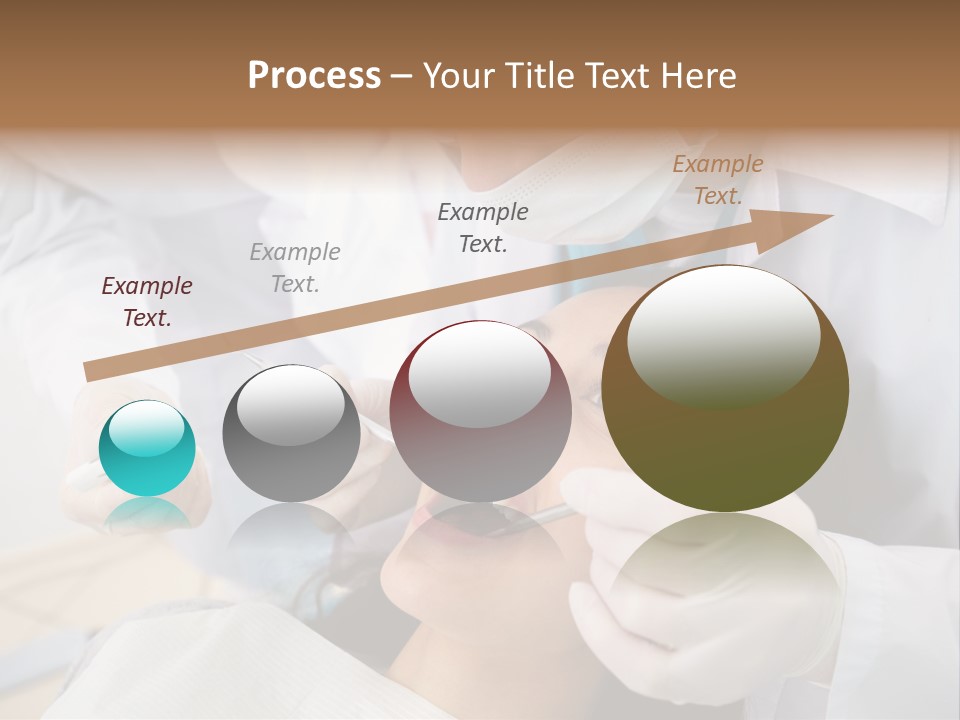 Happy Girl Woman PowerPoint Template