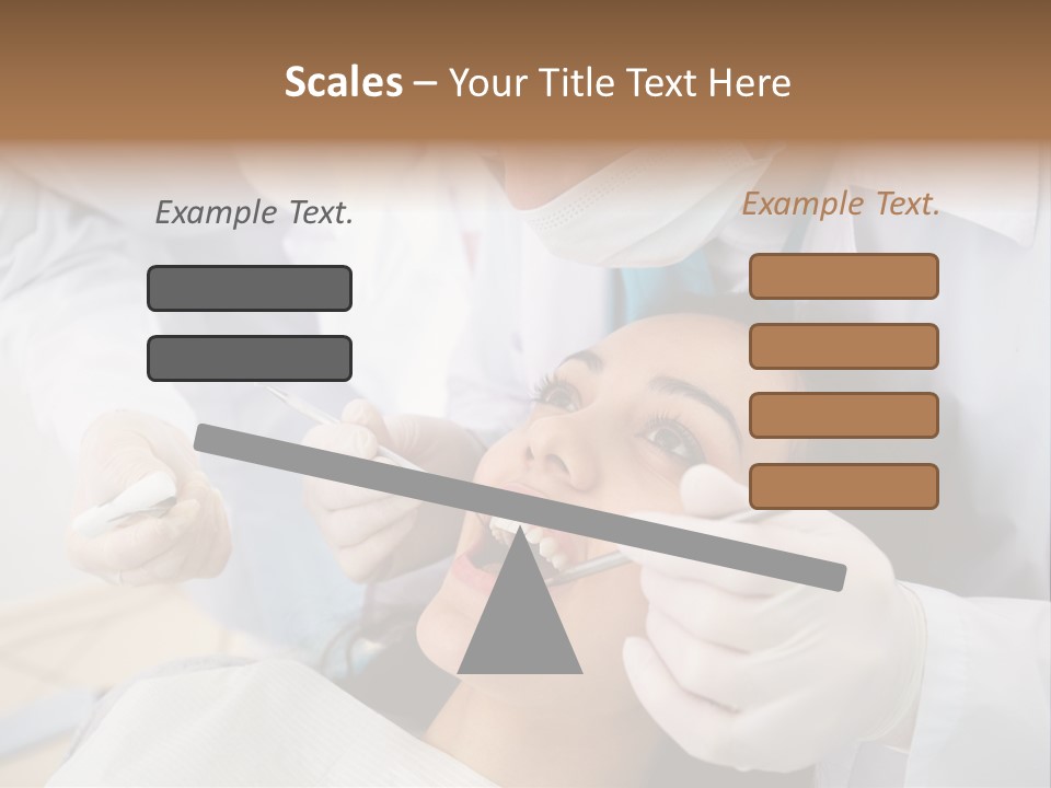 Happy Girl Woman PowerPoint Template