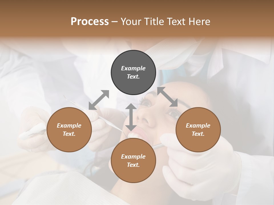 Happy Girl Woman PowerPoint Template