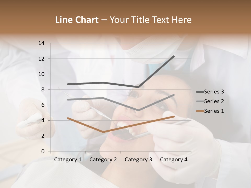 Happy Girl Woman PowerPoint Template