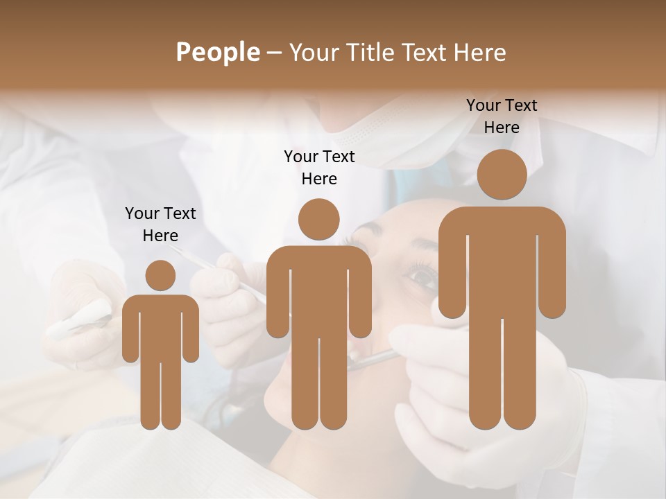 Happy Girl Woman PowerPoint Template