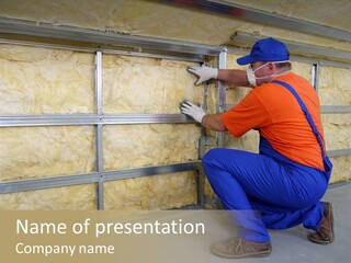 Improvement Thermal Construction PowerPoint Template