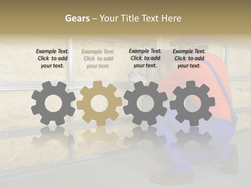 Improvement Thermal Construction PowerPoint Template