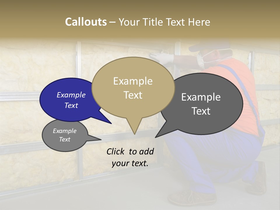 Improvement Thermal Construction PowerPoint Template