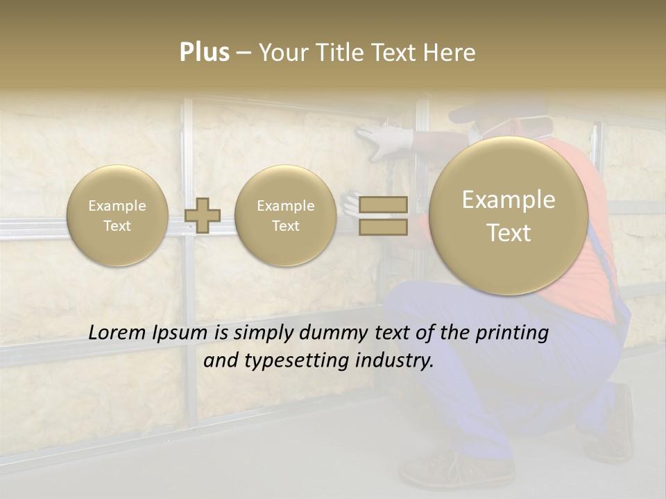 Improvement Thermal Construction PowerPoint Template