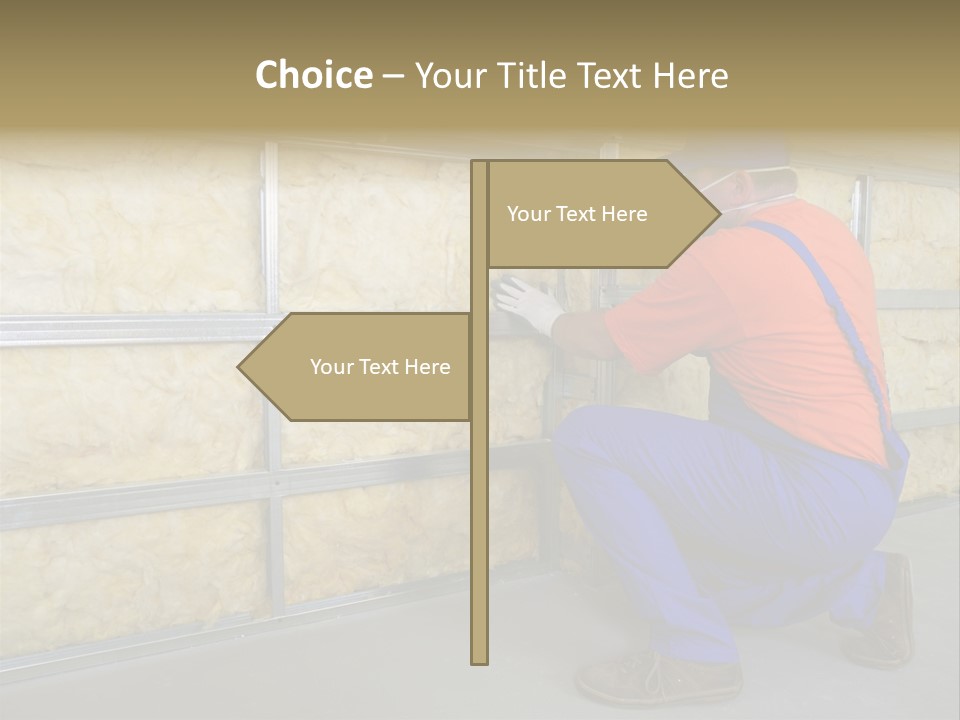 Improvement Thermal Construction PowerPoint Template