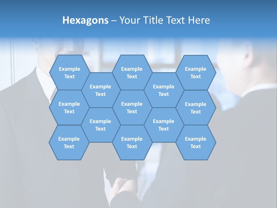 Service Businessman Man PowerPoint Template